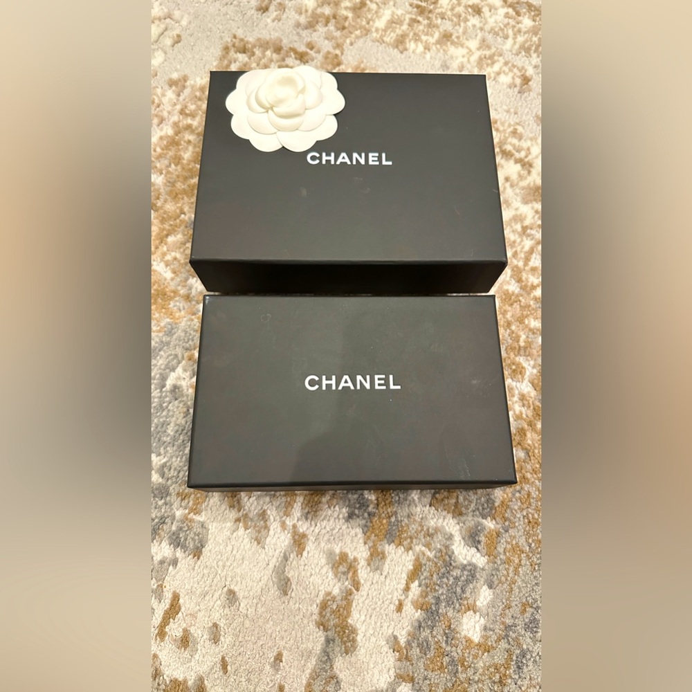 Bundle! 2 Chanel empty wallet boxes